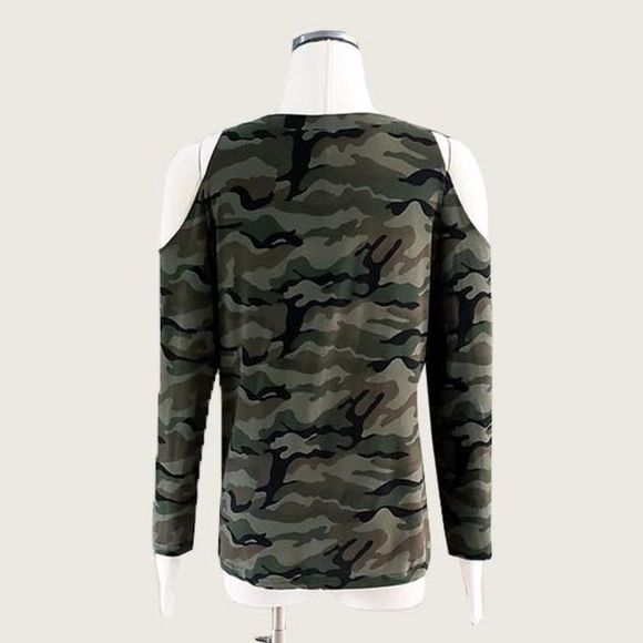 Leo Rosi Cold Shoulder Top - Picture 5 of 6